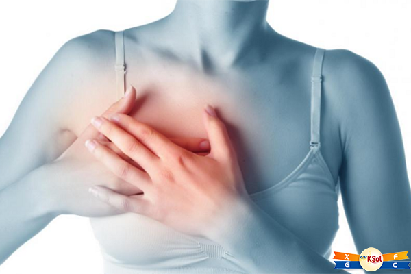 Đau tức ngực là triệu chứng phổ biến của ung thư vú
