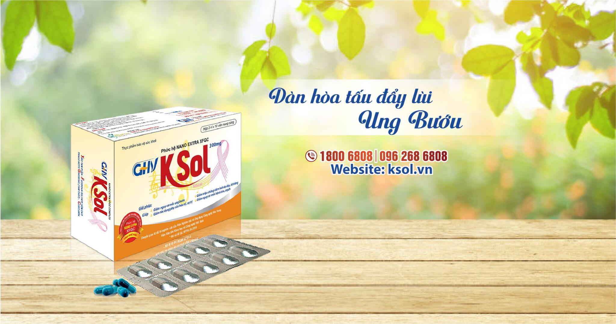 GHV KSOL - giải pháp đột phá trong việc phòng ngừa và điều trị ung thư