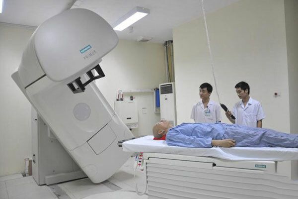 Xạ trị là phương pháp được sử dụng để điều trị ung thư phổi