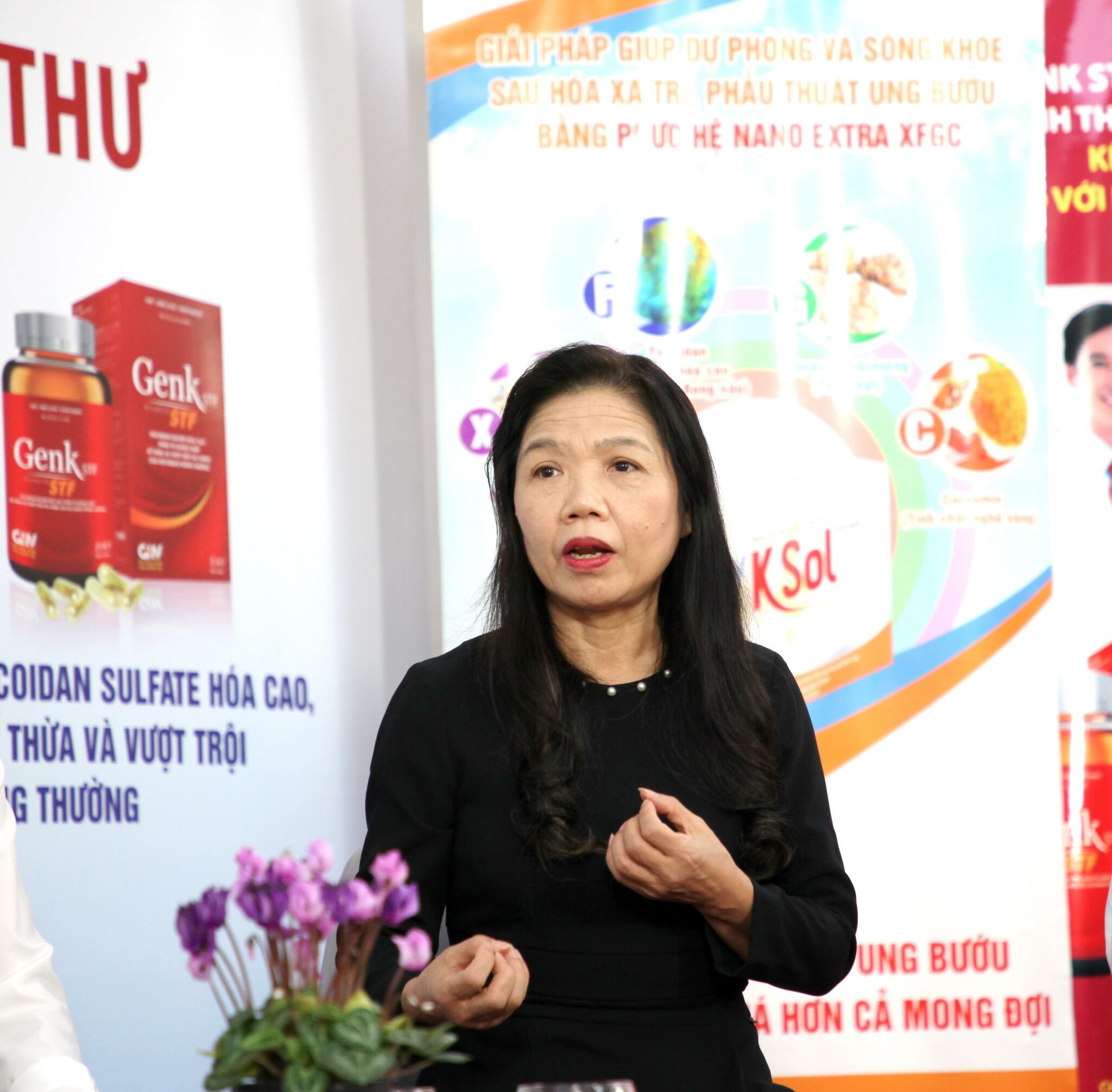PGS. BS. Lê Bạch Mai, Nguyên Phó Viện trưởng Viện dinh dưỡng Quốc gia chia sẻ trong tọa đàm